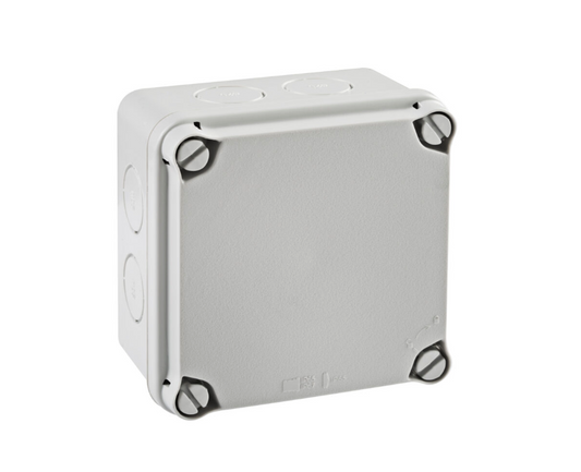 Caja registro con entradas pretroqueladas, IP54