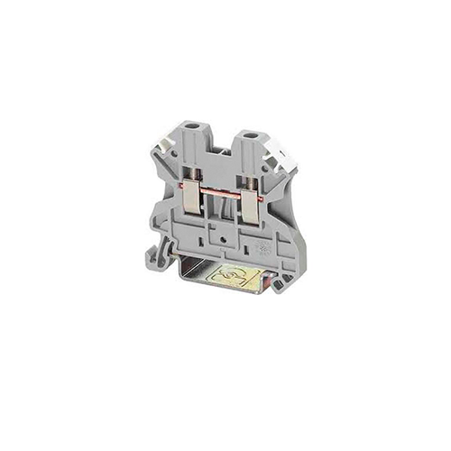 DC2.5-QU || Clema Tornillo  Quattro ancho 2.5mm color gris