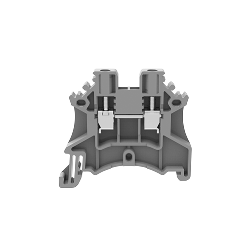 DC4-QU || Clema Tornillo Quattro ancho 4mm color gris
