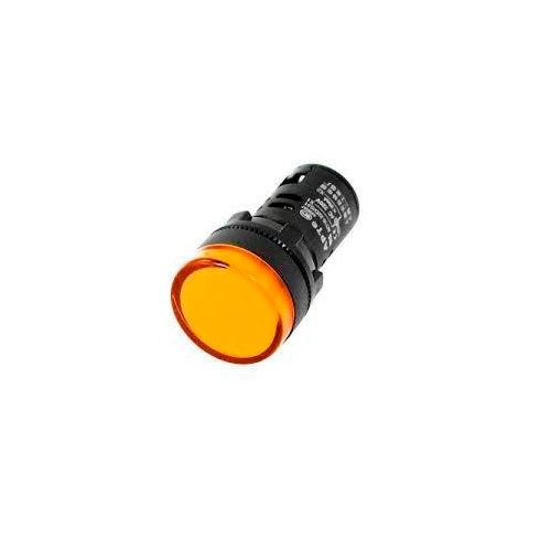 Porta LED  Iluminado Color Amarillo 110 - 220 VCA