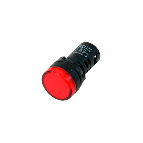 Porta LED  Iluminado Color Rojo 110 - 220 VCA