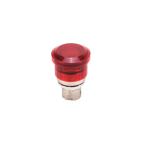 Porta LED  Iluminado Color Rojo 24 VCD